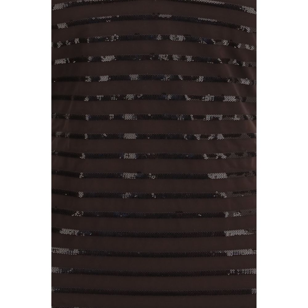 Brunello Cucinelli Brown Nylon One-Piece Women's Swimsuit