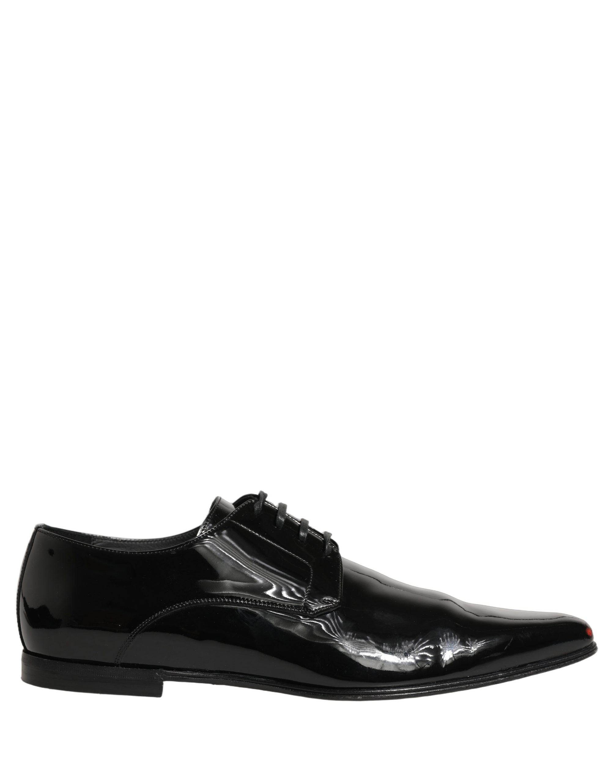 Dolce & Gabbana Black Leather Derby Dress Men Formal Men's Shoes (Pre-Owned)