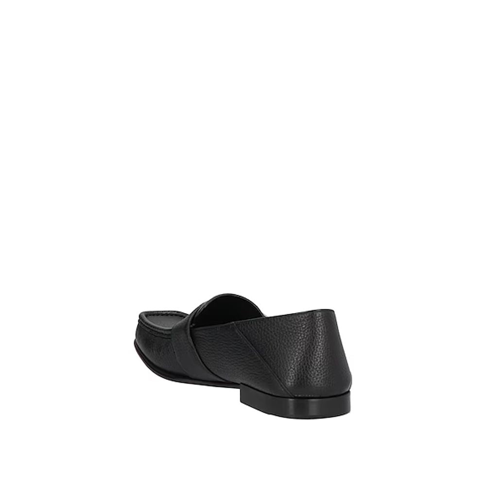 Fendi Black Calfskin Slip-On Men's Loafers