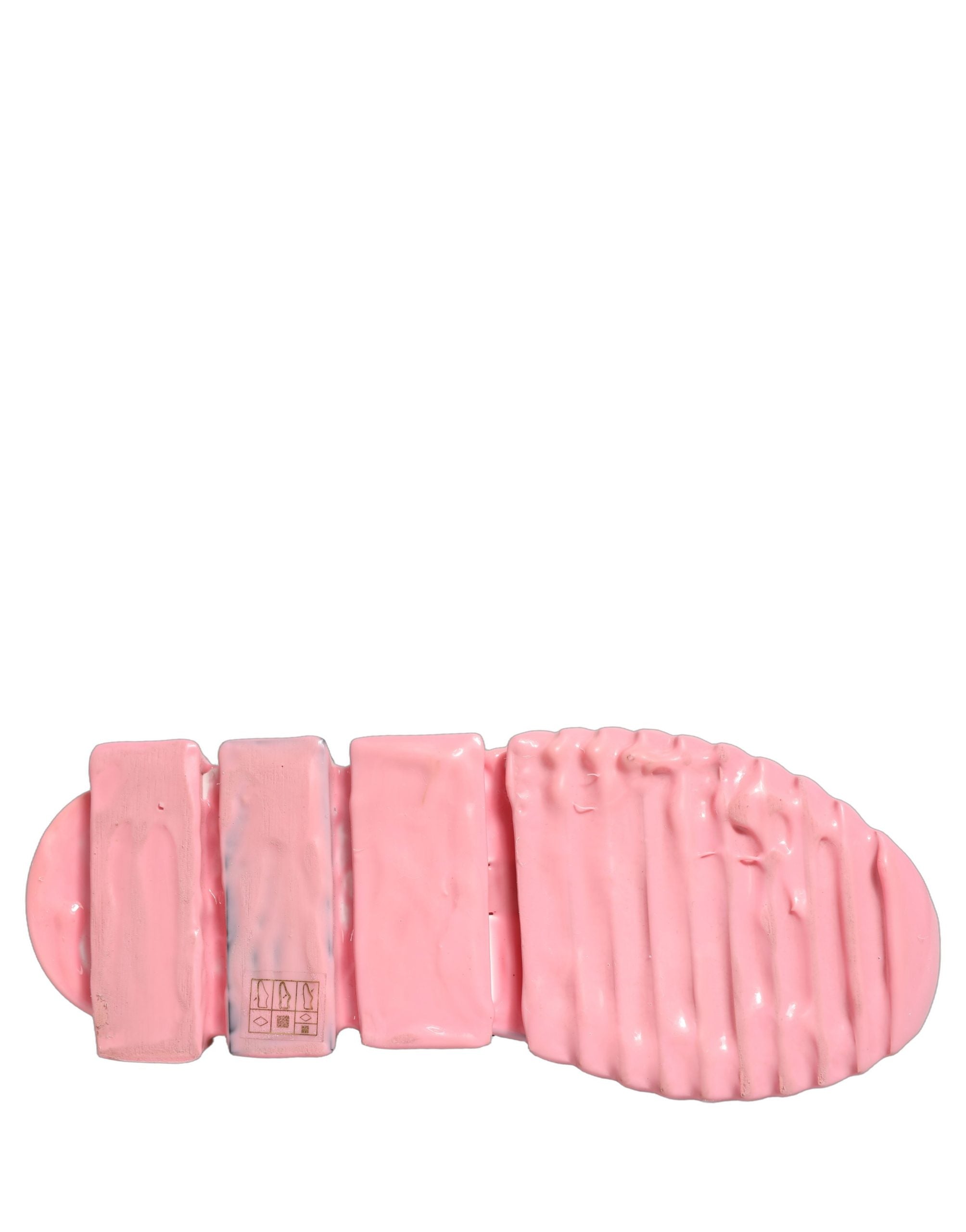 Dolce & Gabbana Pink Slip On Low Top Sorrento Sneakers Women's Shoes