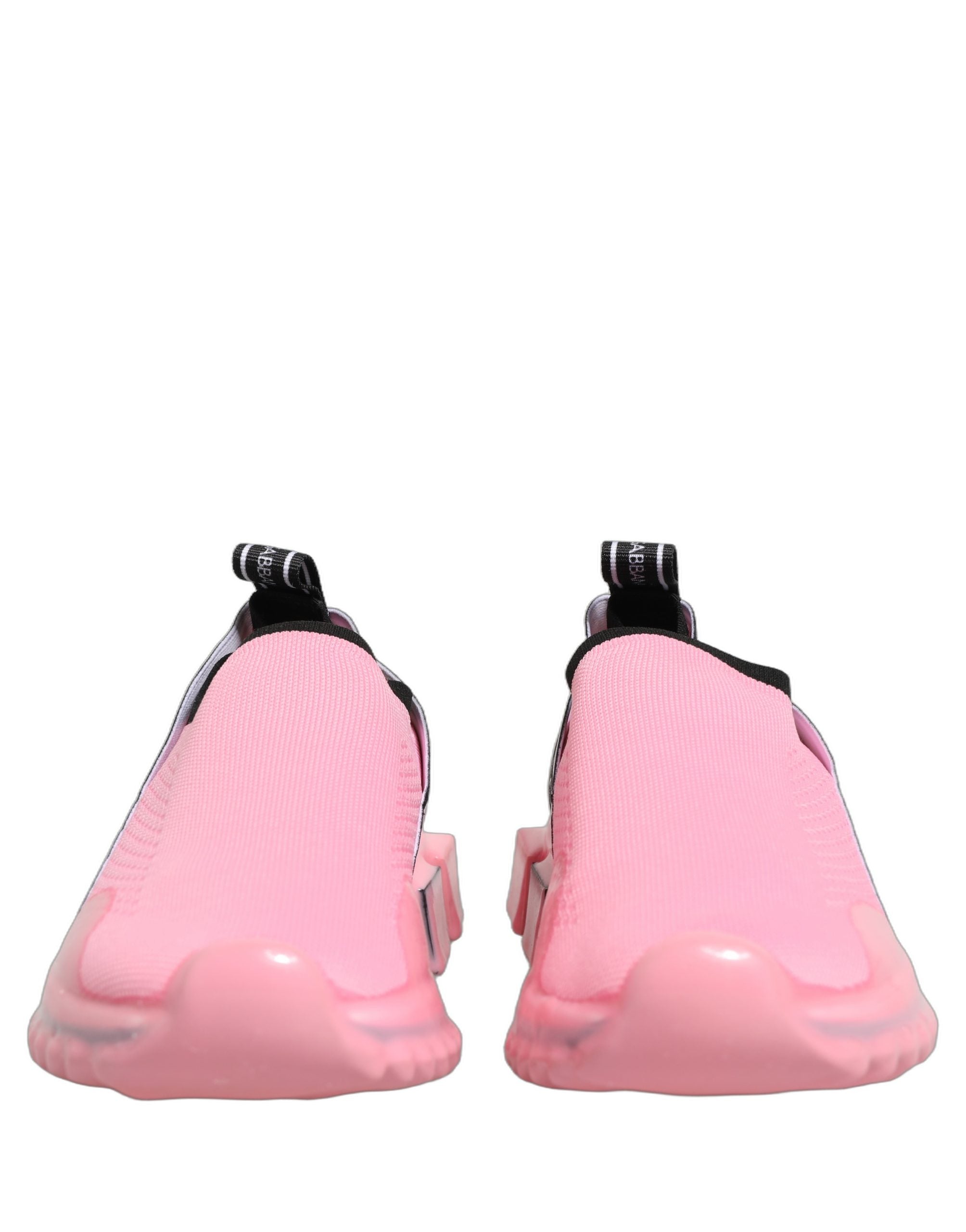 Dolce & Gabbana Pink Slip On Low Top Sorrento Sneakers Women's Shoes