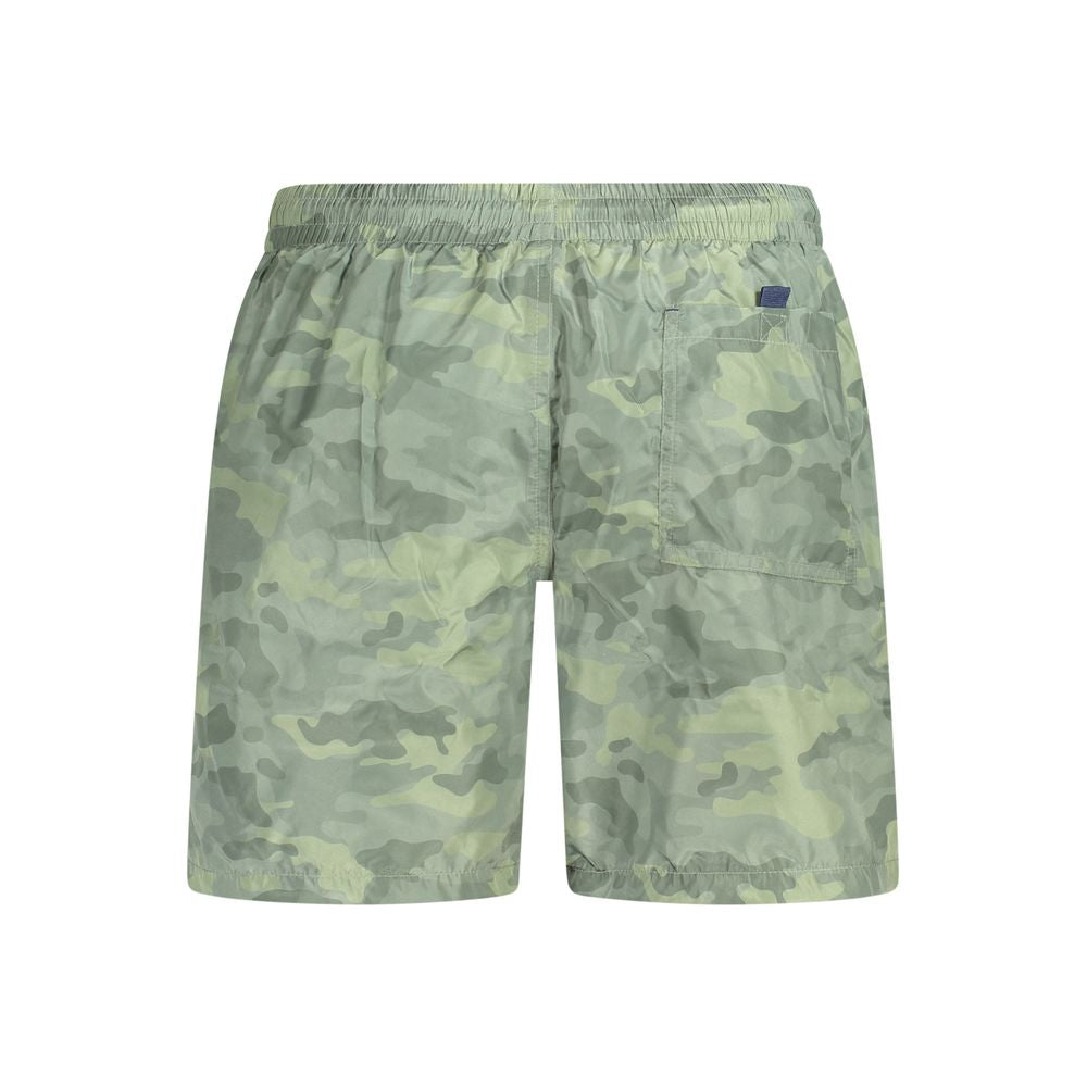 Norway 1963 Verde Polyester Men's Men's Boxer