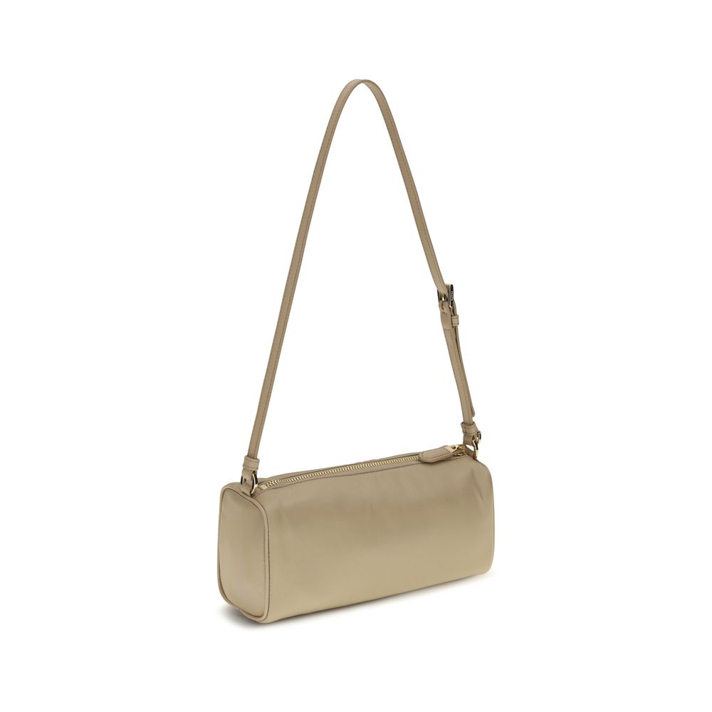 Prada Beige Nylon Shoulder Women's Bag