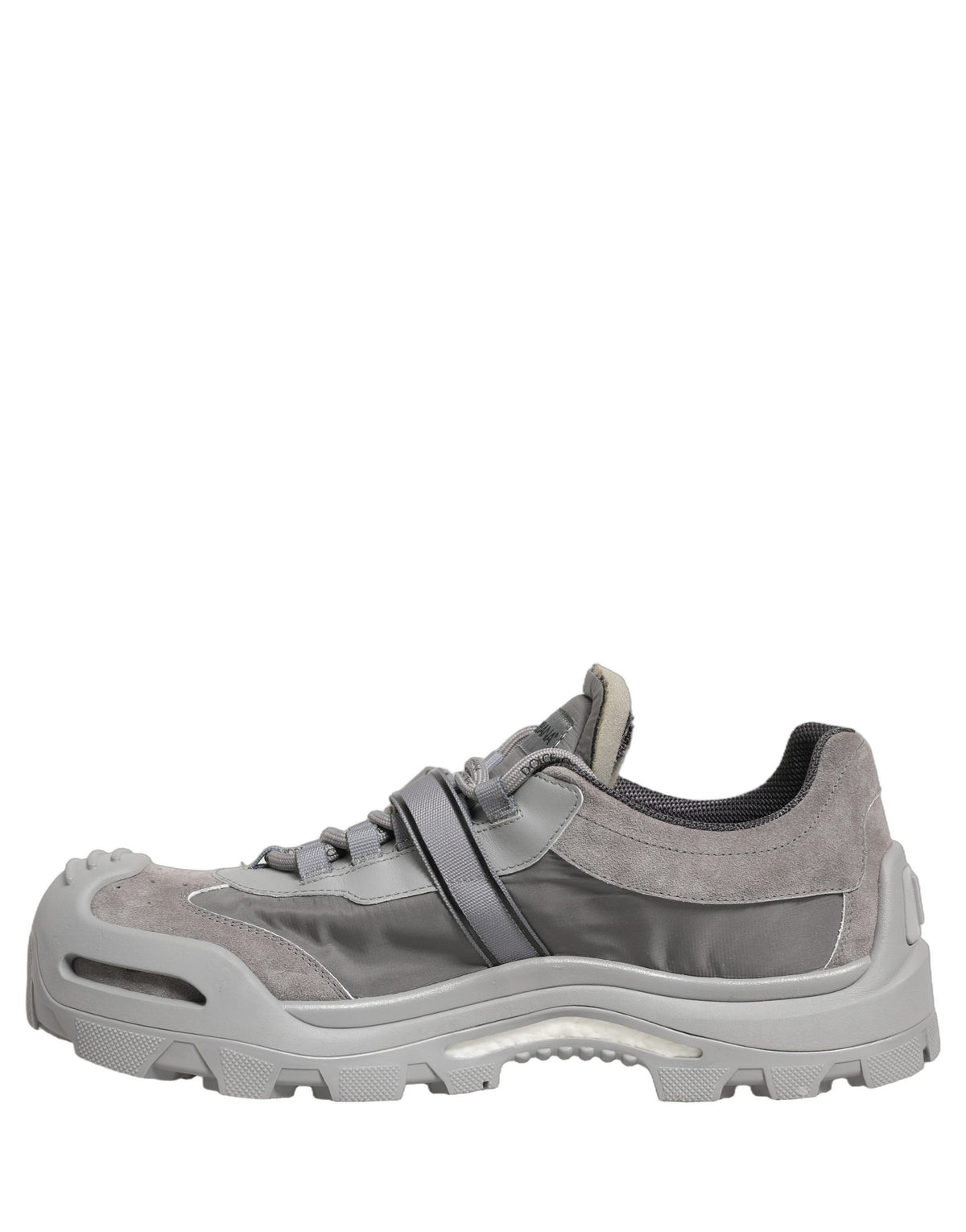 Dolce & Gabbana Gray Airmaster Panelled Low Top Men Sneakers Men's Shoes