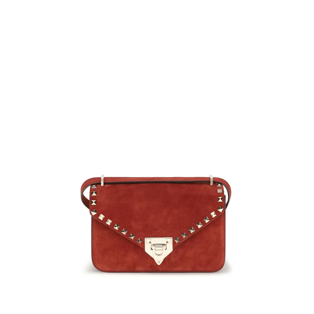 Valentino Garavani Multicolor Suede Leather Shoulder Women's Bag