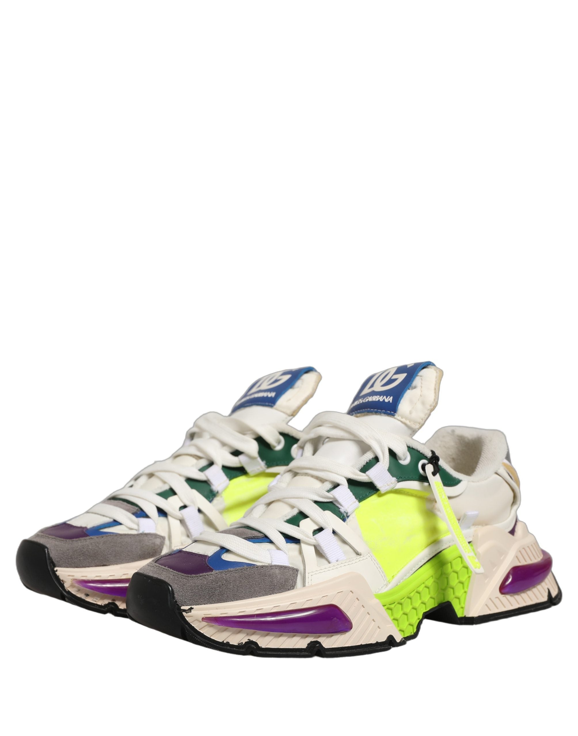 Dolce & Gabbana Multicolor Airmaster Low Top Sneaker Men's Shoes (Pre-Owned)