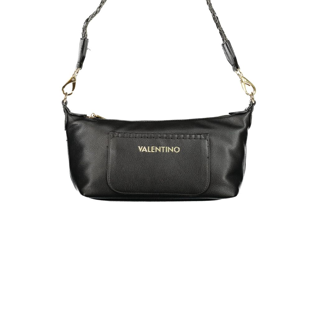 Valentino Black Polyurethane Women's Women's Bag