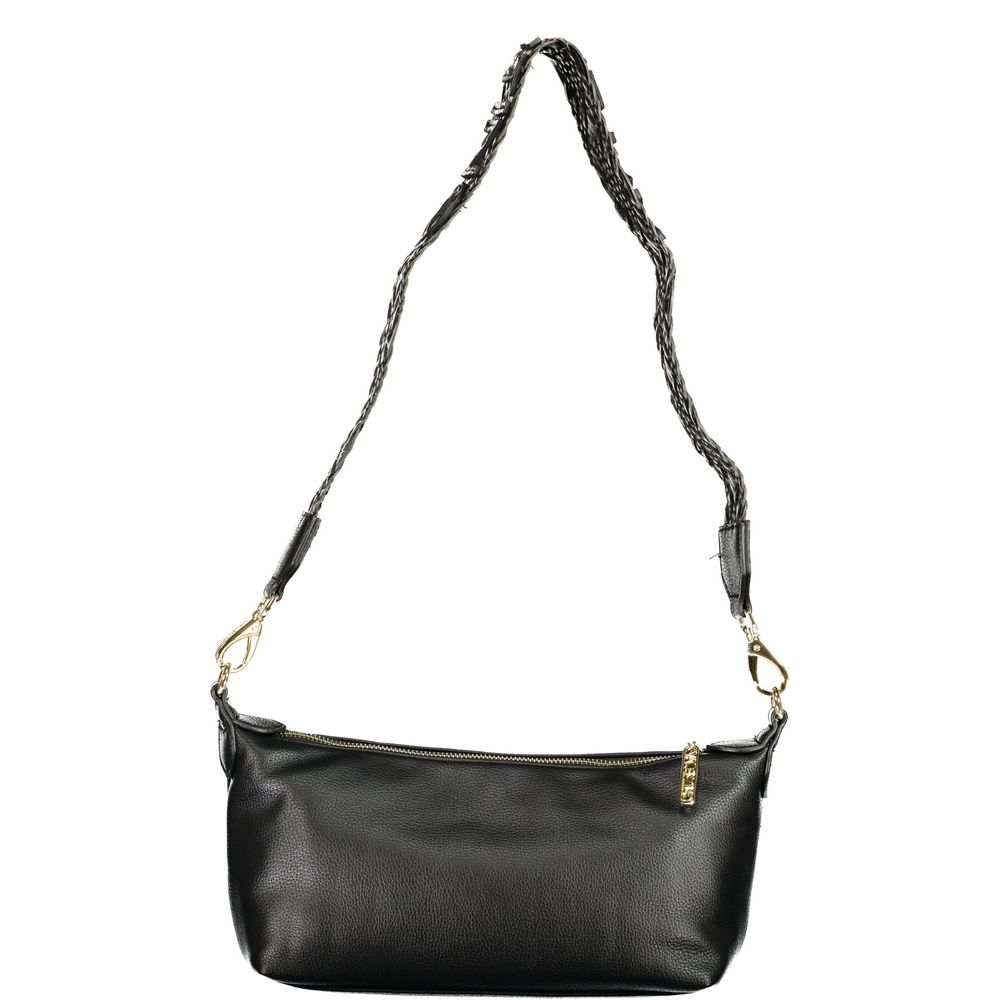 Valentino Black Polyurethane Women's Women's Bag