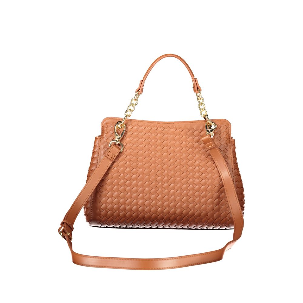 Mario Valentino Brown Polyurethane Women Women's Bag