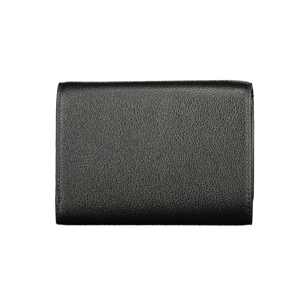 Valentino Black Polyurethane Women's Women's Wallet