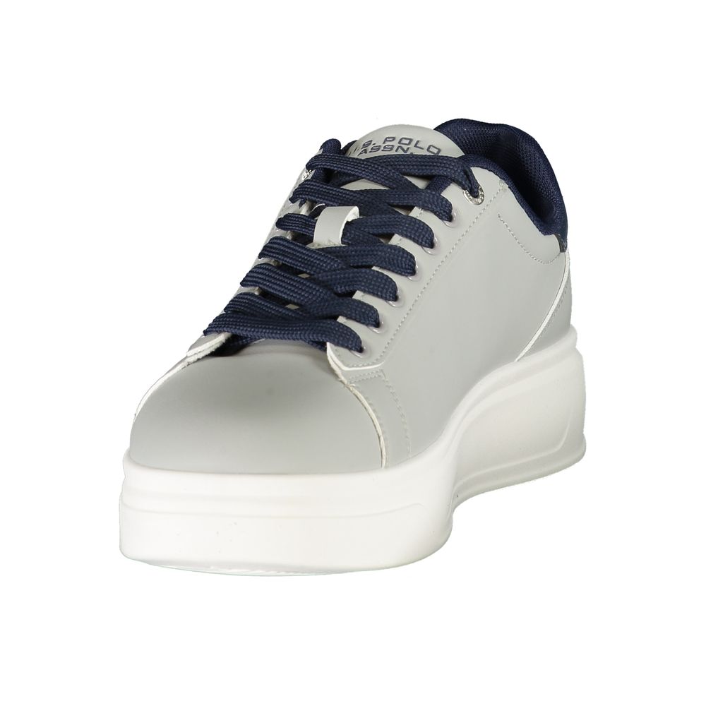 U.S. POLO ASSN. Gray Polyester Men's Men's Sneaker