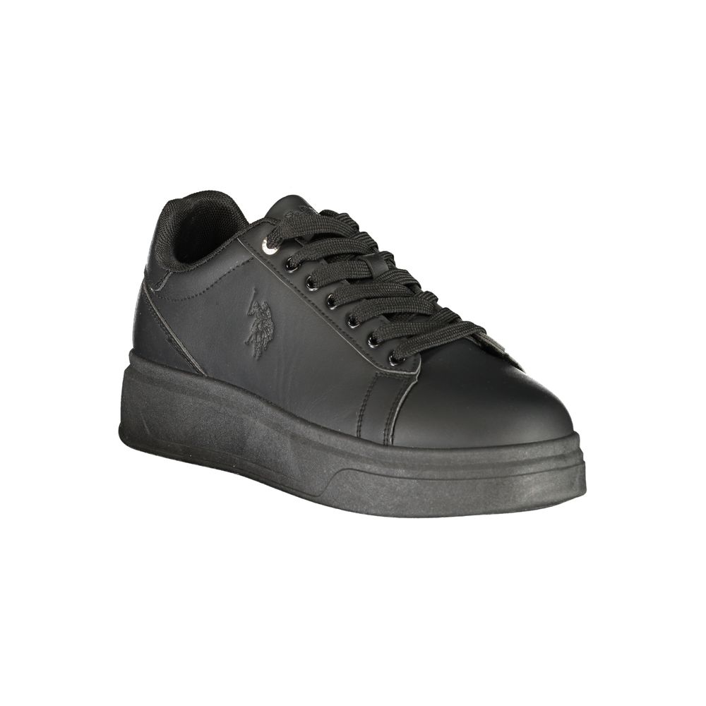 U.S. POLO ASSN. Black Polyester Men's Men's Sneaker