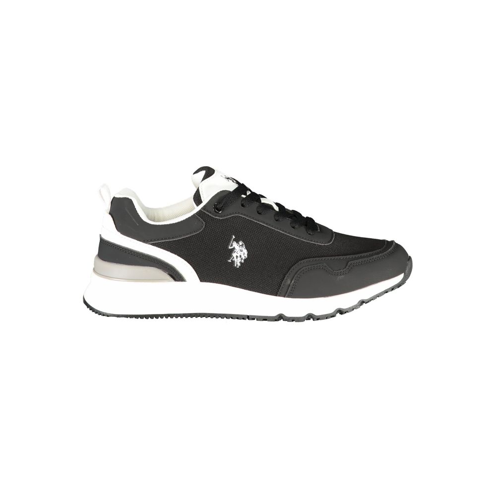U.S. POLO ASSN. Black Polyester Men's Men's Sneaker