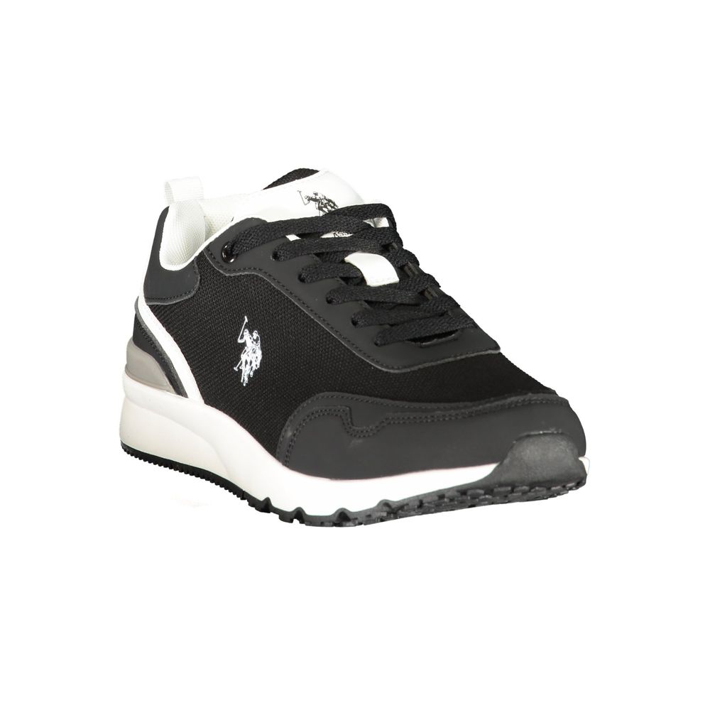U.S. POLO ASSN. Black Polyester Men's Men's Sneaker