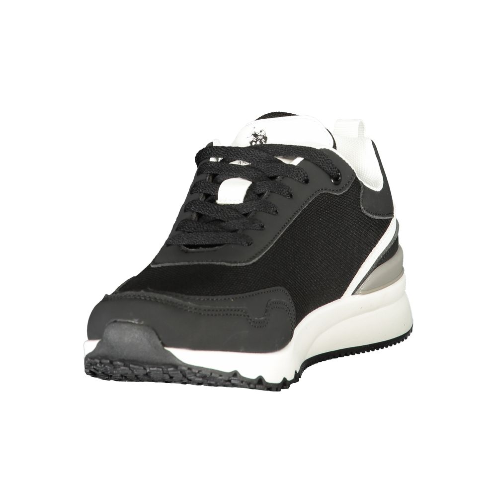 U.S. POLO ASSN. Black Polyester Men's Men's Sneaker