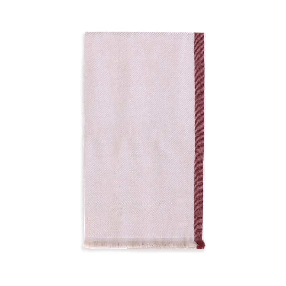 Brunello Cucinelli Beige Cashmere Men's Scarf