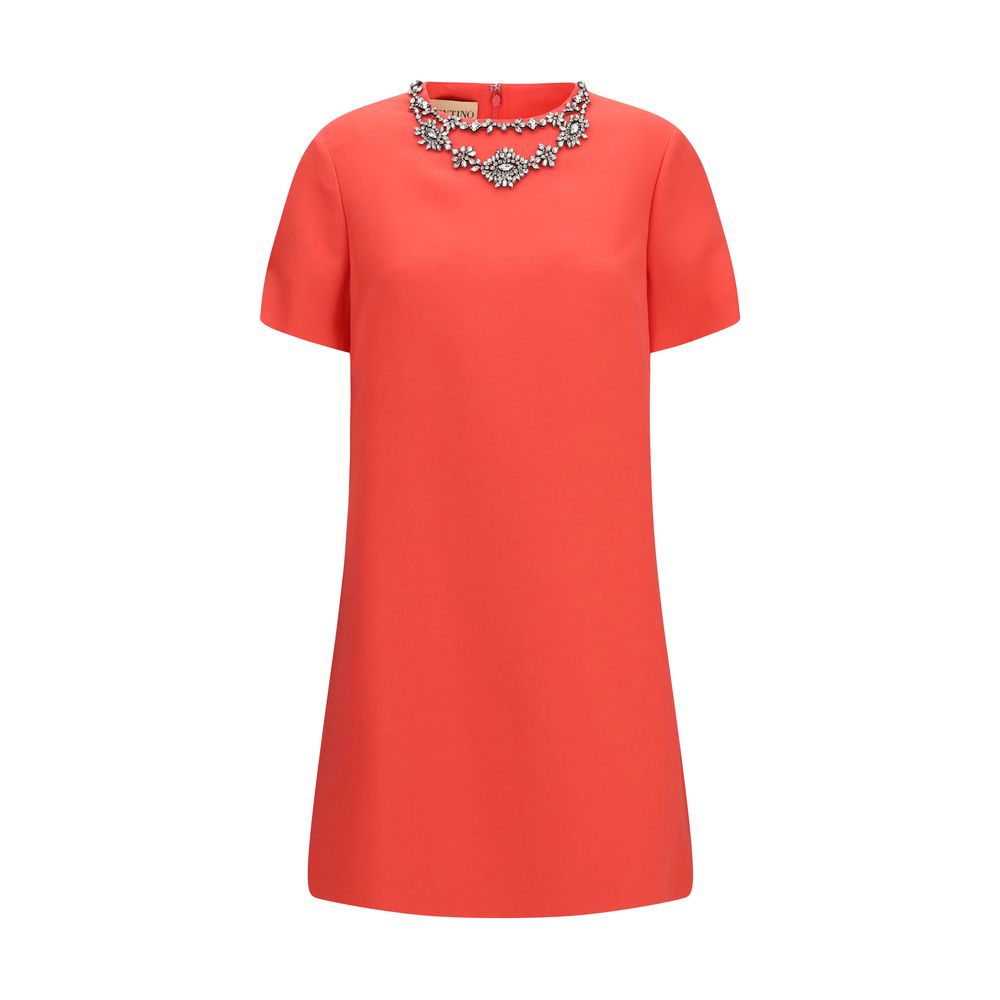 Valentino Multicolor Wool Oves Aries Casual Women's Dress