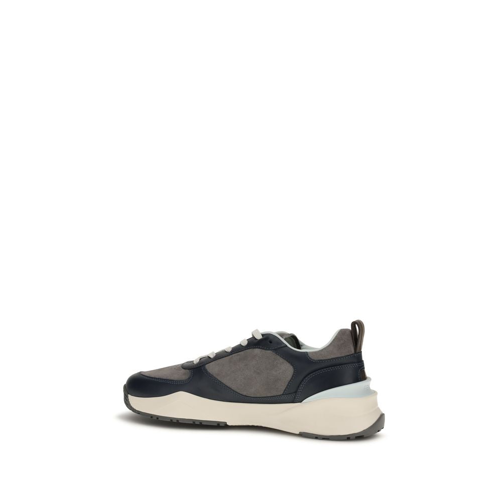 Fendi Multicolor Calf Leather Bos Taurus Athletic Men's Sneakers