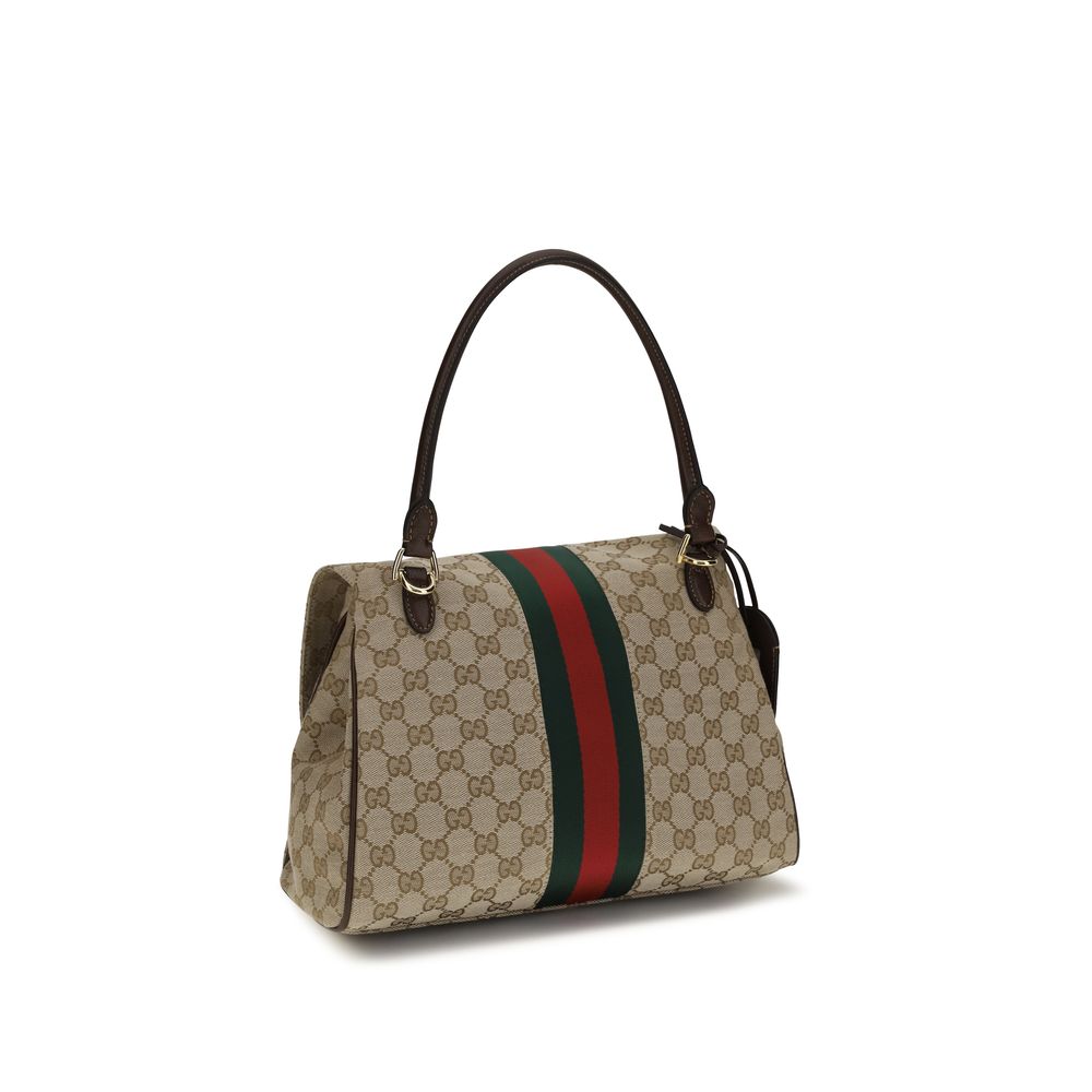 Gucci Beige Polyester Women's Handbag