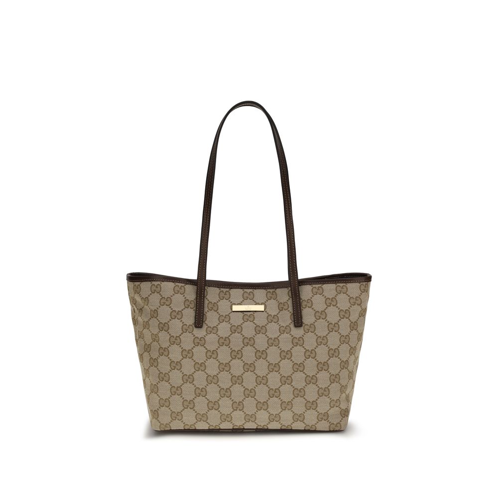 Gucci Beige Polyester Shoulder Women's Bag