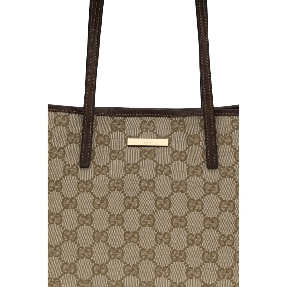 Gucci Beige Polyester Shoulder Women's Bag