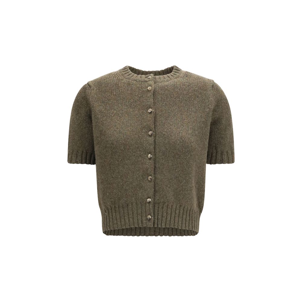 Khaite Bicolor Cashmere Women's Cardigan