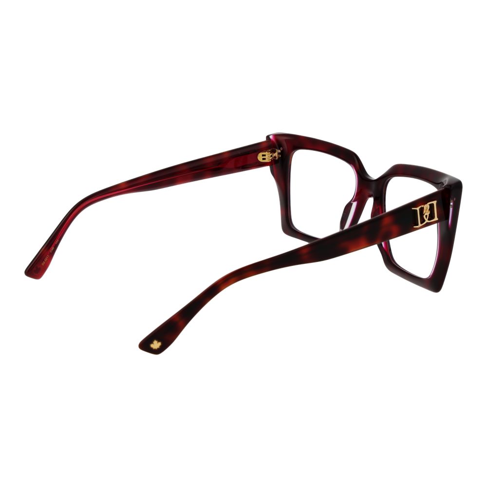 Dsquared² Burgundy Acetate Glasses Women's (Frames)