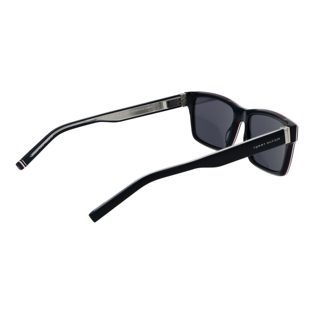 Tommy Hilfiger Blue Acetate Men's Sunglasses