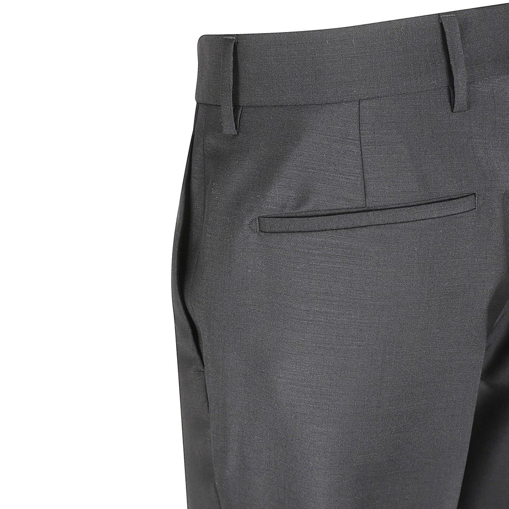 Prada Gray Wool Men's Pants