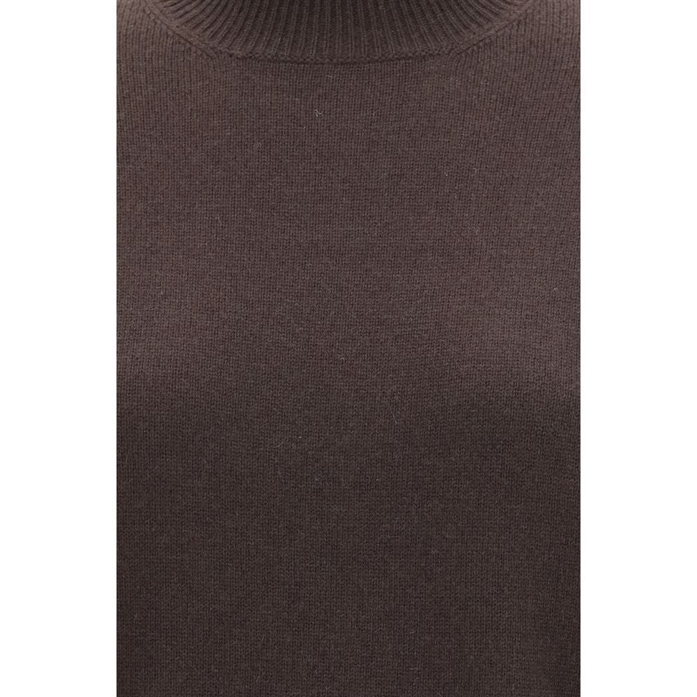 Brunello Cucinelli Brown Cashmere Women's Turtleneck