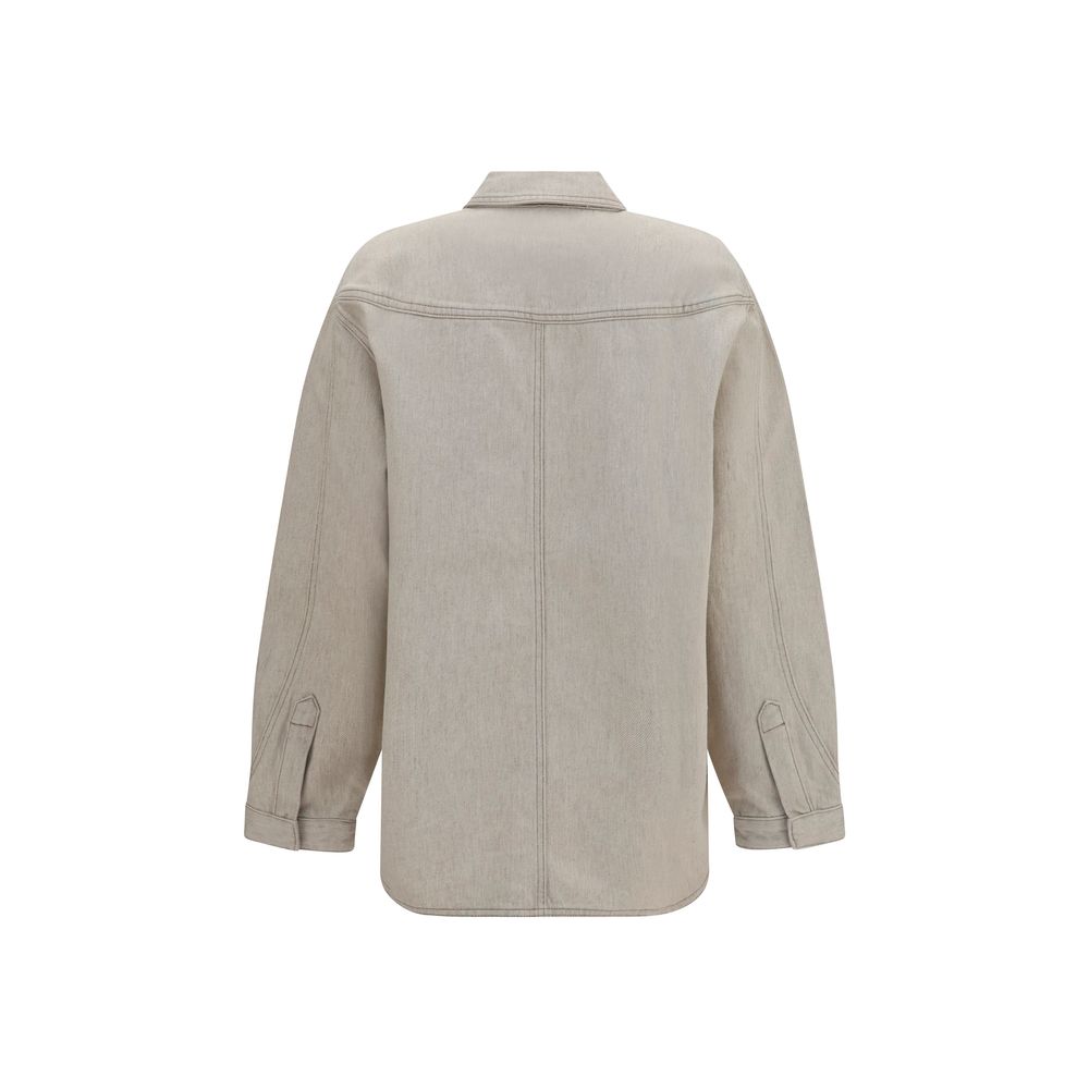 Jacquemus Beige Denim Women's Shirt