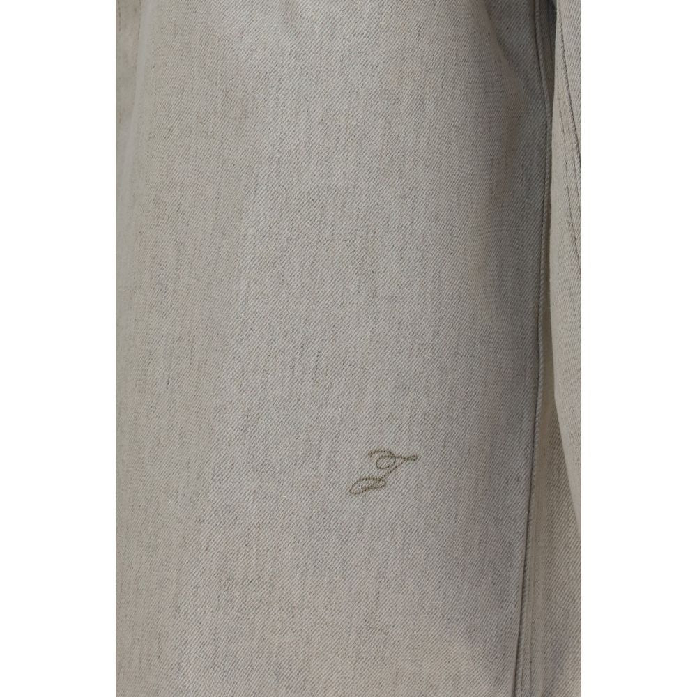 Jacquemus Beige Denim Women's Shirt