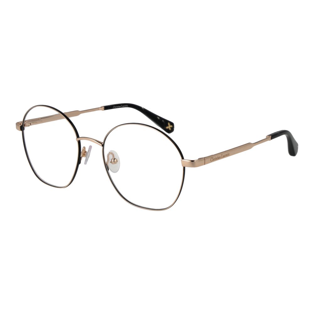 Christian Lacroix Beige Stainless Steel Glasses Women's (Frames)