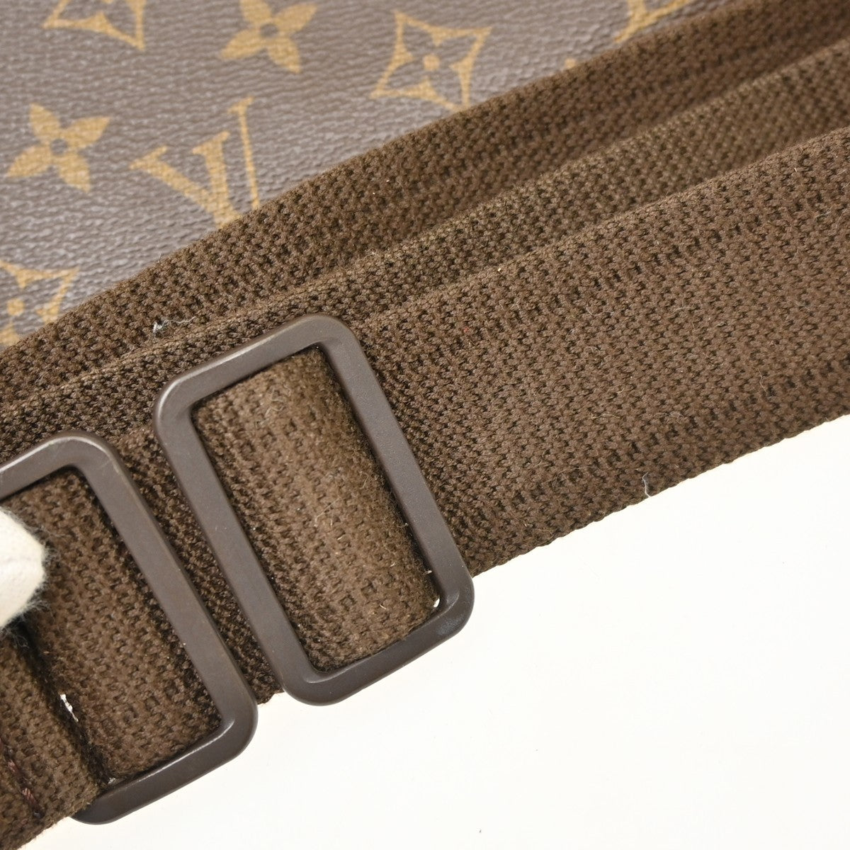 Louis Vuitton Reporter Monogram Canvas Brown Canvas Shoulder Bag Bag (Pre-Owned)