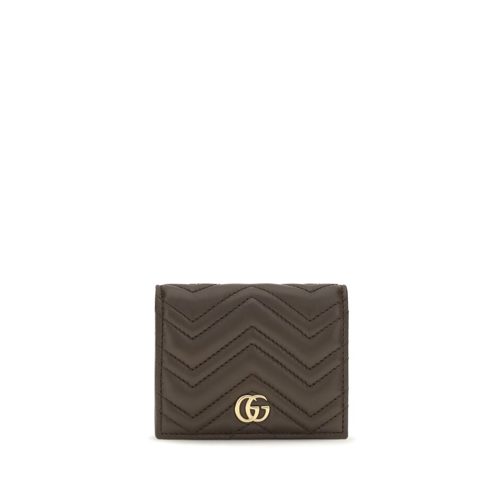 Gucci Brown Calf Leather Bos Taurus Women's Wallet