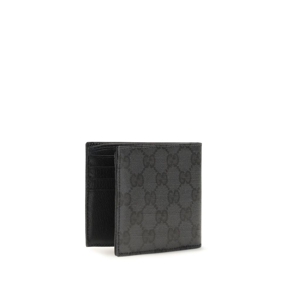 Gucci Black Fabric Men's Wallet