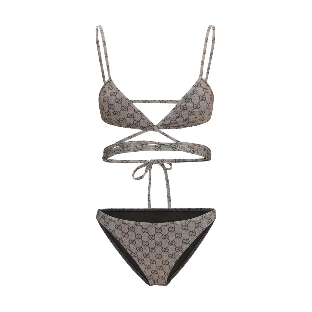 Gucci Beige Polyester Women's Bikini