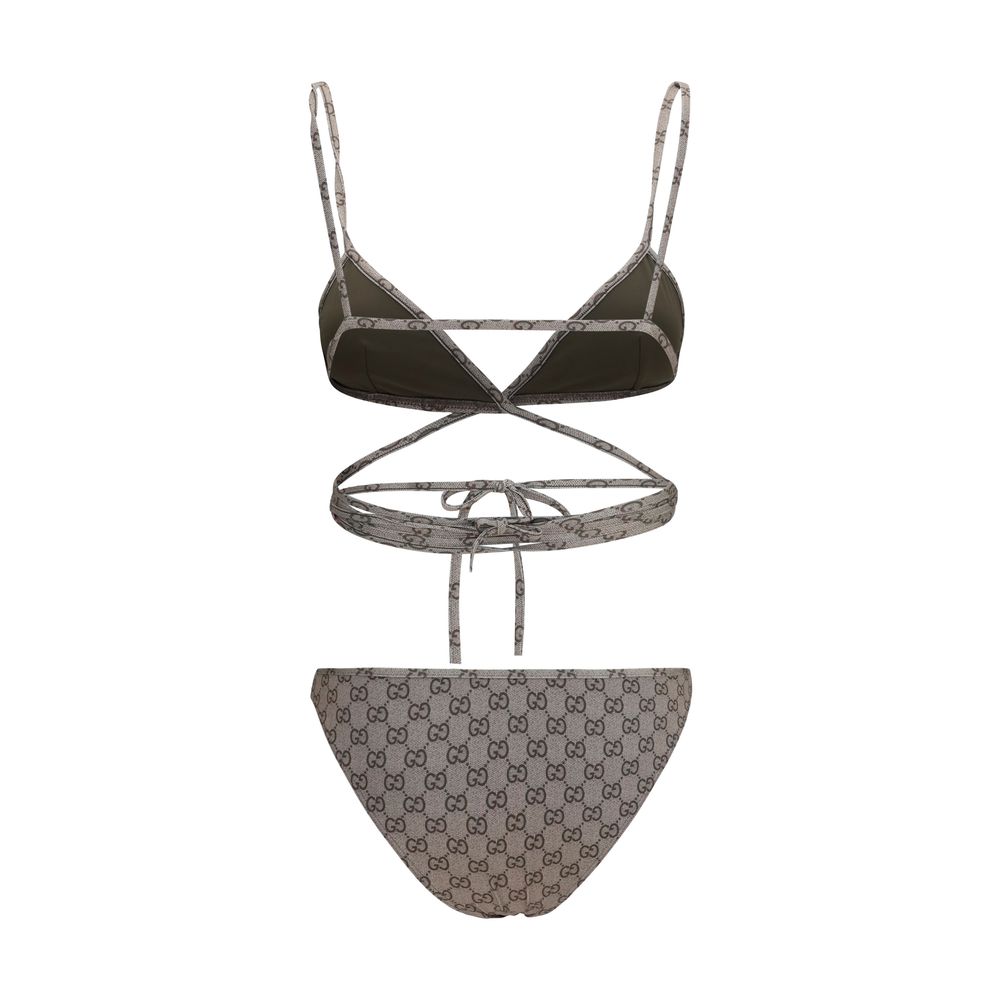 Gucci Beige Polyester Women's Bikini