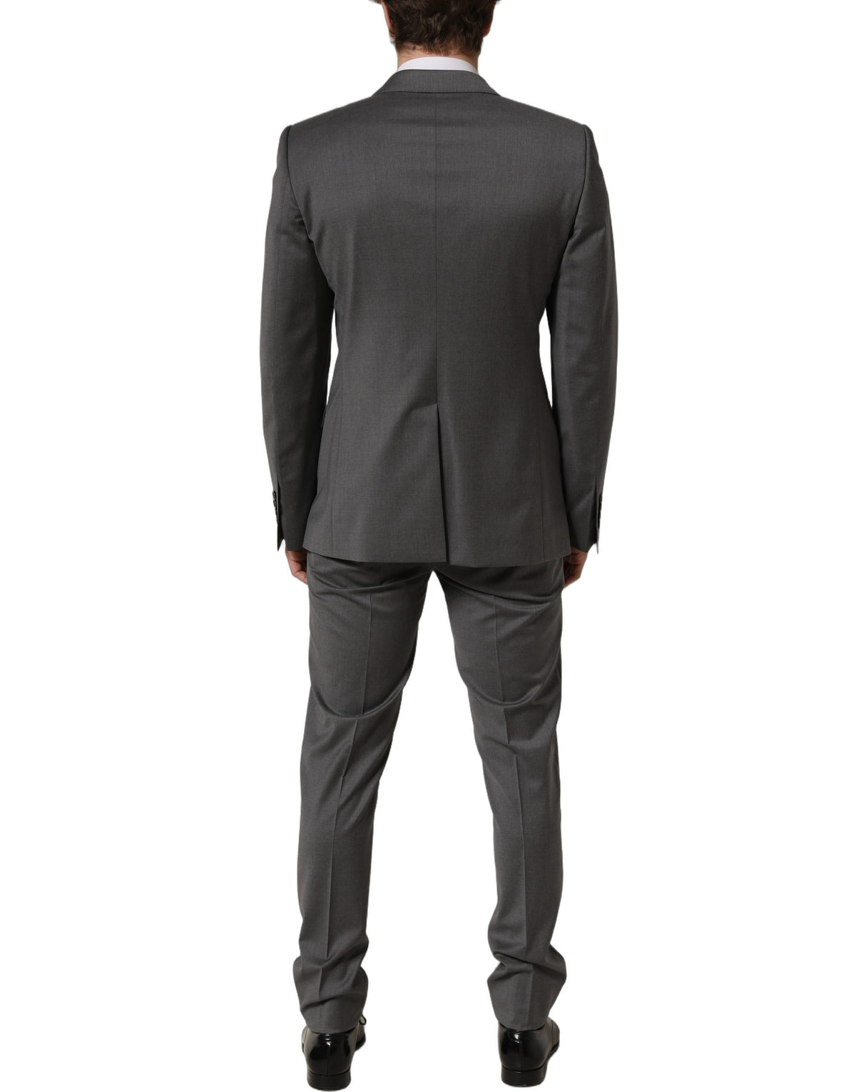 Dolce & Gabbana Gray MARTINI Slim Fit Formal 2Piece Men Men's Suit