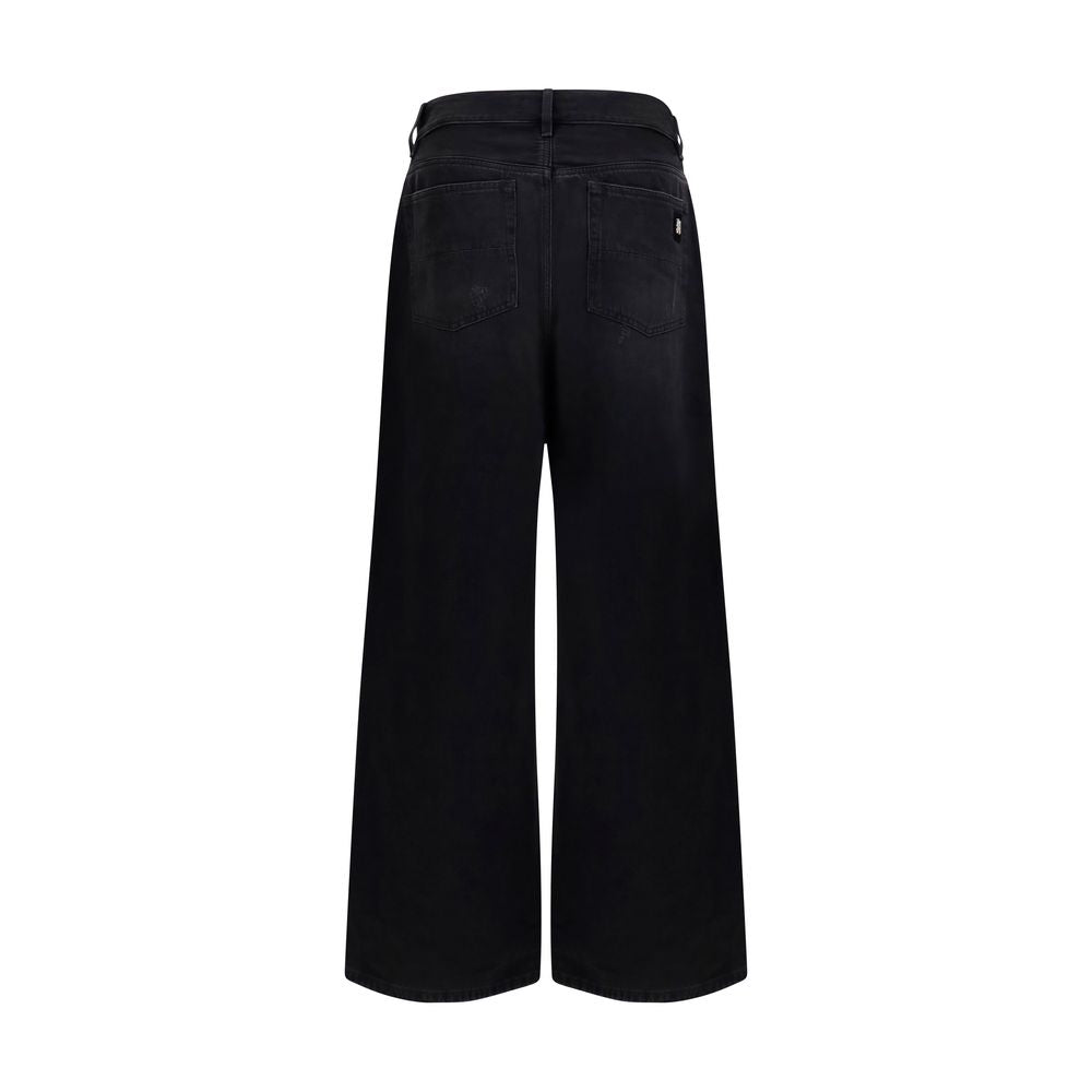 Amiri Black Cotton Jeans Men's Denim