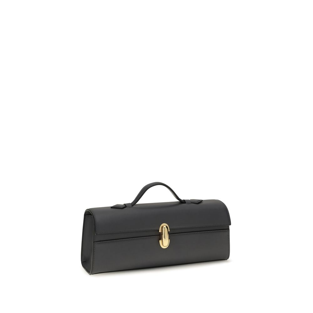Savette Gray Calf Leather Bos Taurus Women's Handbag
