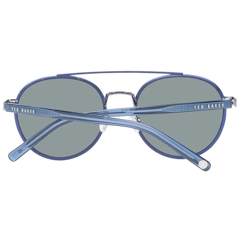 Ted Baker Blue Metal Men's Sunglasses