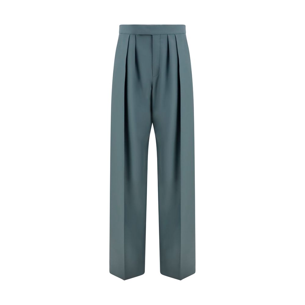 Chloé Bicolor Wool Oves Aries Dress Women's Pants