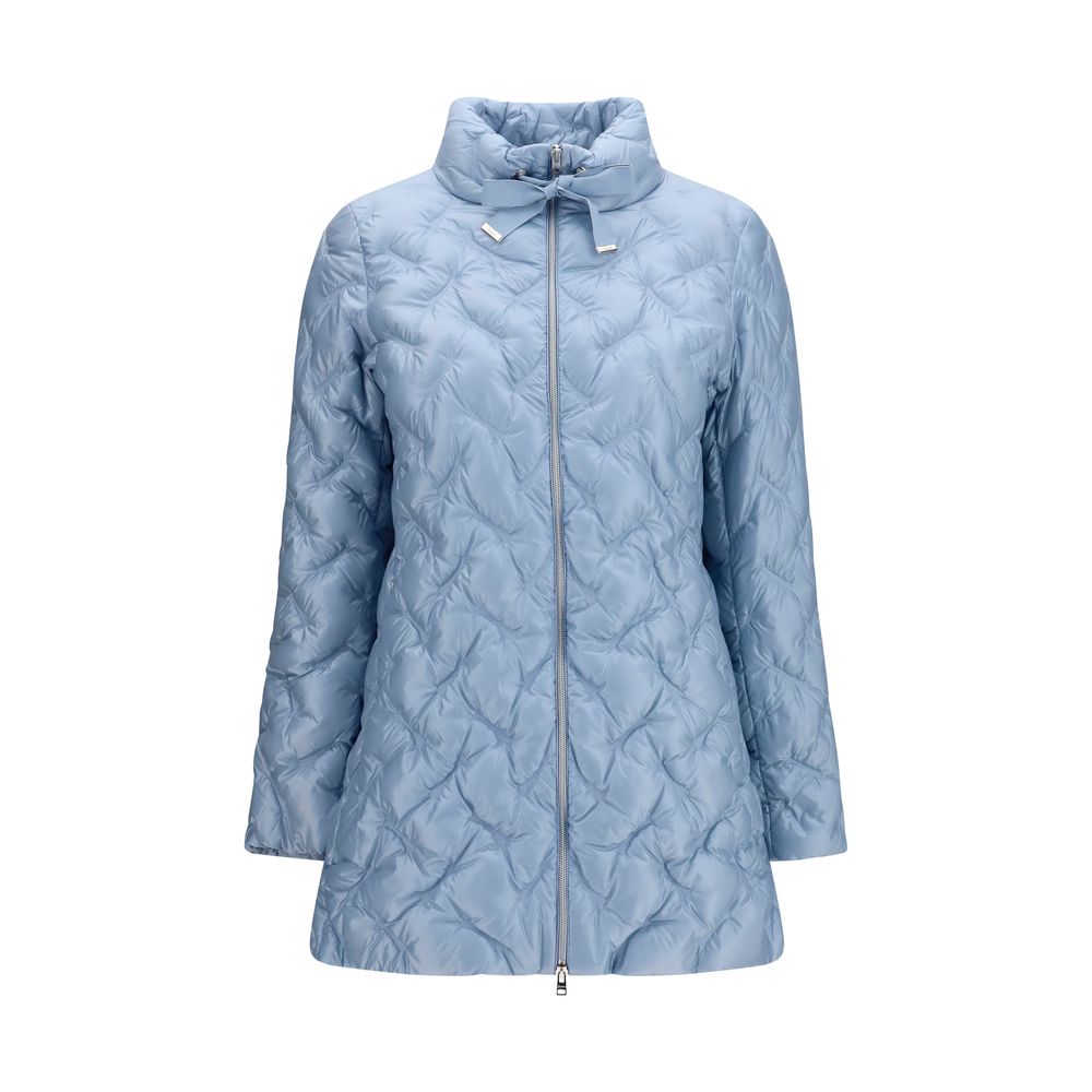 Herno Blue Polyester Full-Length Women's Jacket