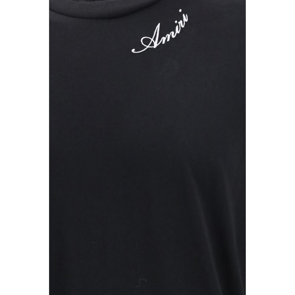 Amiri Black Cotton Men's T-Shirt