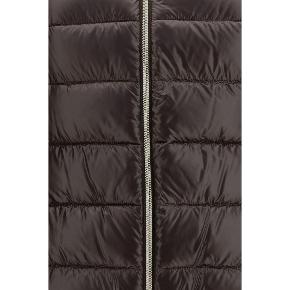 Herno Brown Polyamide Full-Length Women's Jacket