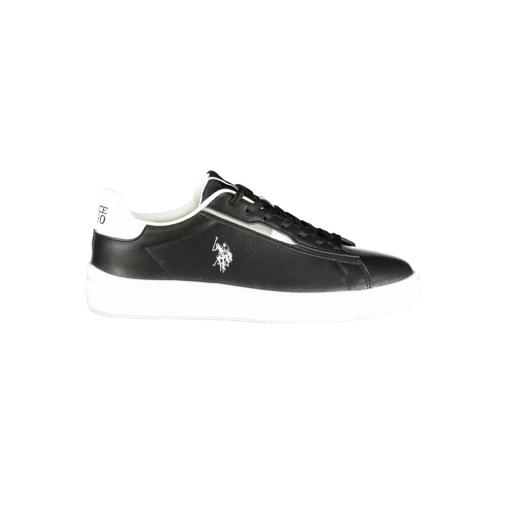 U.S. POLO ASSN. Black Polyester Men's Men's Sneaker
