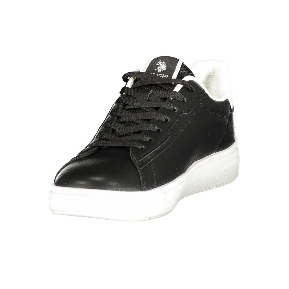 U.S. POLO ASSN. Black Polyester Men's Men's Sneaker