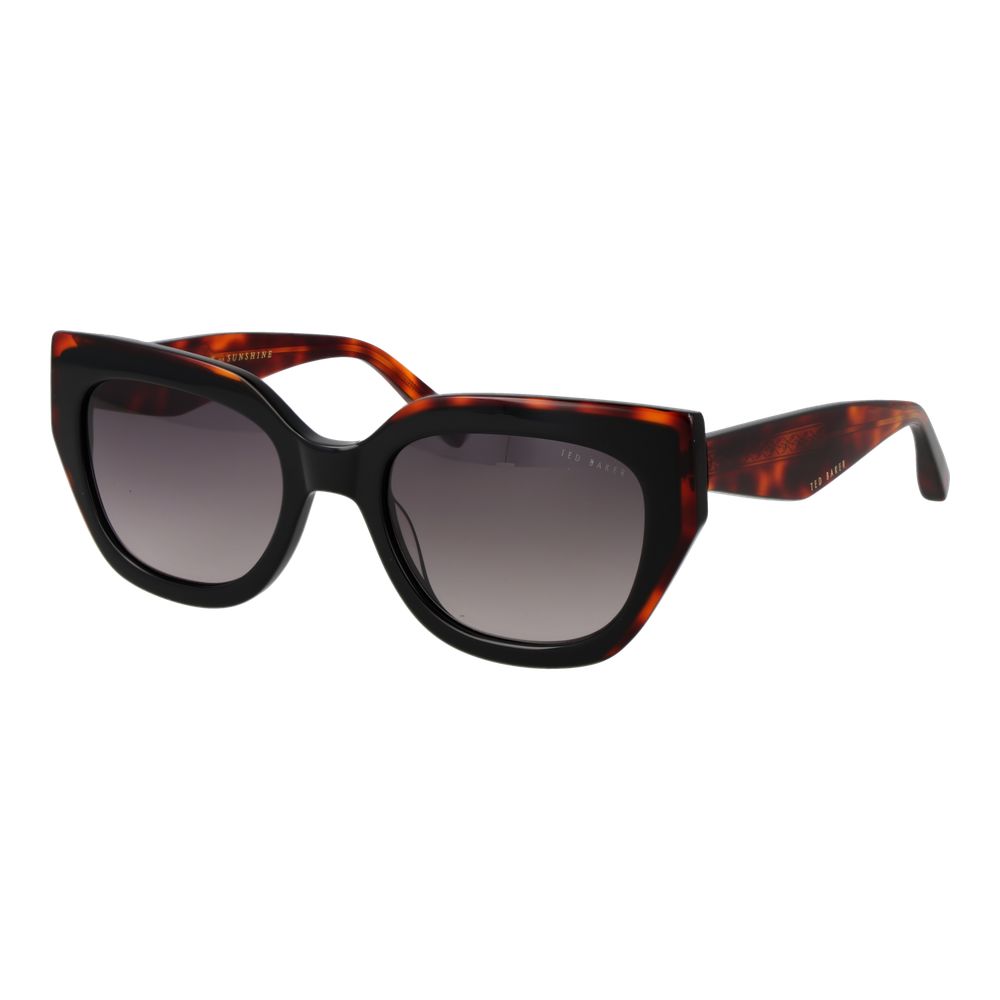 Ted Baker Black Acetate Women's Sunglasses