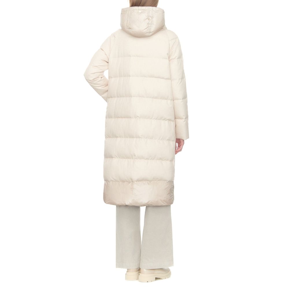 Herno White Cashmere Women's Coat